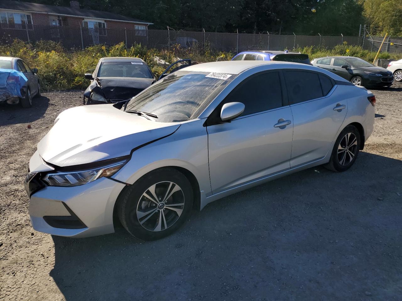 2022 NISSAN SENTRA SV VIN:3N1AB8CV9NY293143