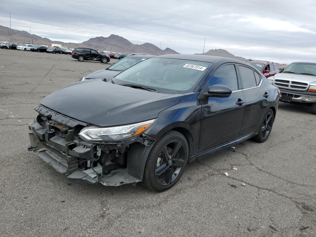 2022 NISSAN SENTRA SR VIN:3N1AB8DV1NY284211