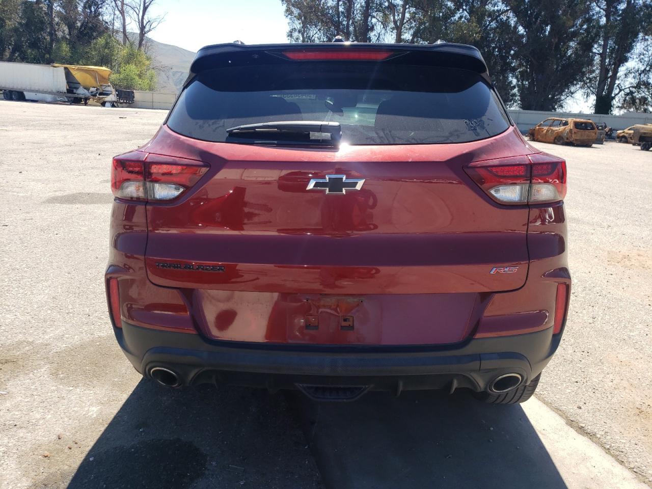 2022 CHEVROLET TRAILBLAZER RS VIN:KL79MTSLXNB110485