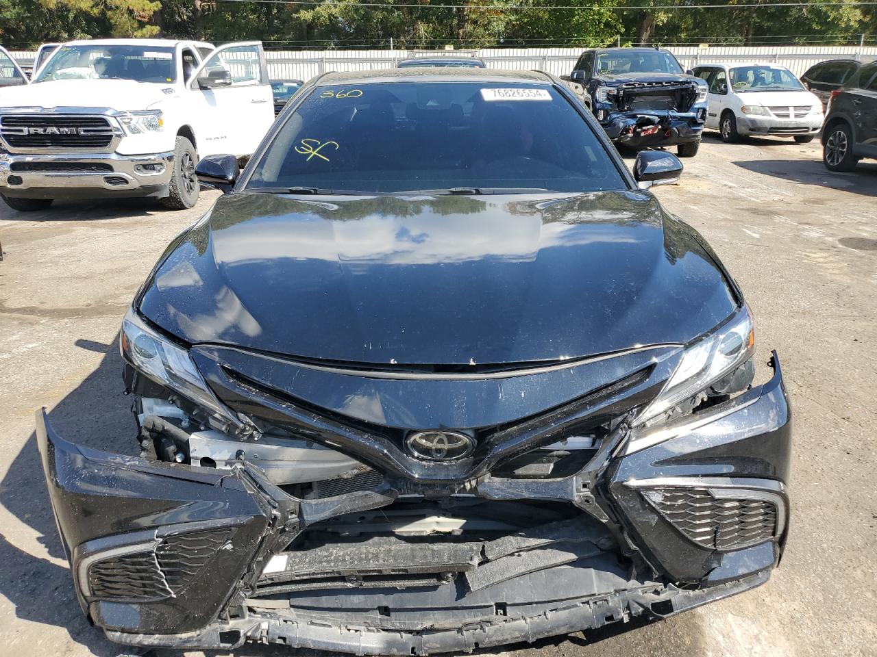 2022 TOYOTA CAMRY XSE VIN:4T1K61AK1NU717631