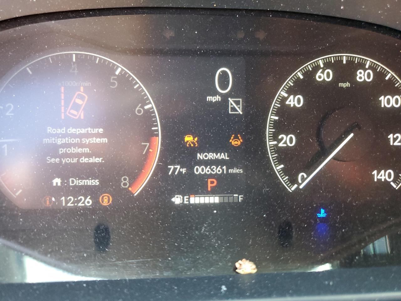 2024 HONDA HR-V SPORT VIN:3CZRZ1H58RM716636