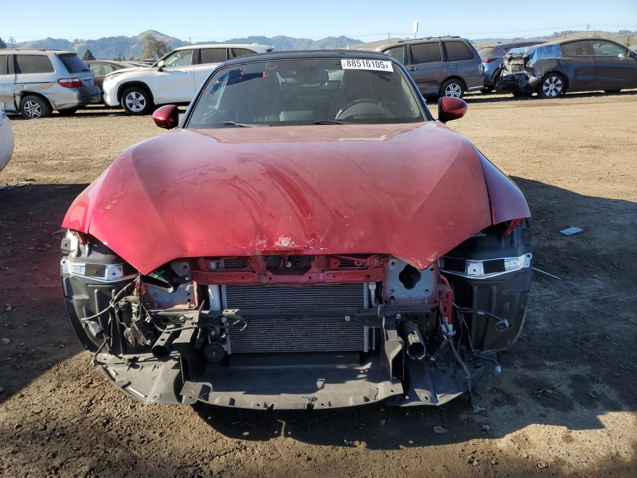 2022 MAZDA MX-5 MIATA GRAND TOURING VIN:JM1NDAD76N0505961