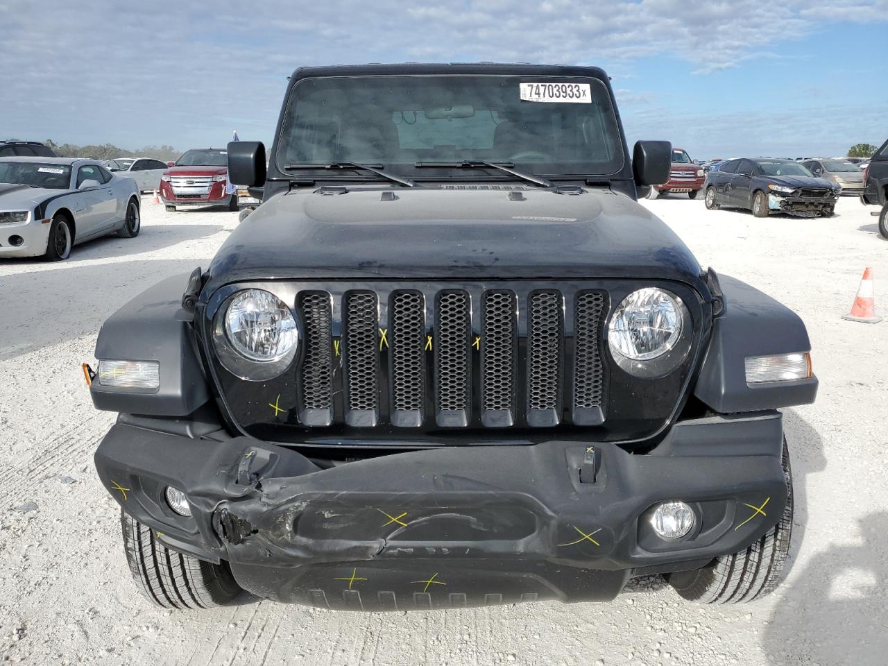 2023 JEEP WRANGLER SPORT VIN:1C4GJXAN8PW655688