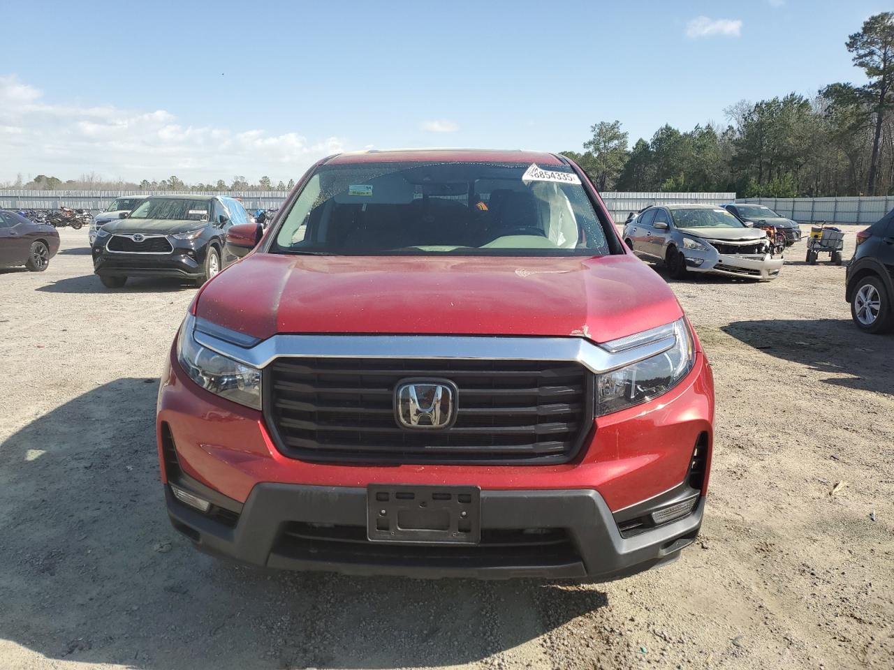 2023 HONDA RIDGELINE RTL VIN:5FPYK3F59PB034510