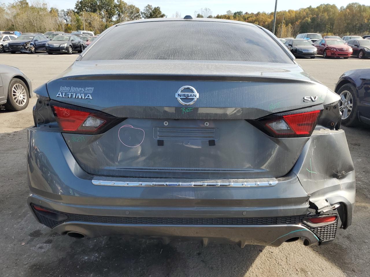 2022 NISSAN ALTIMA SV VIN:1N4BL4DV4NN387102