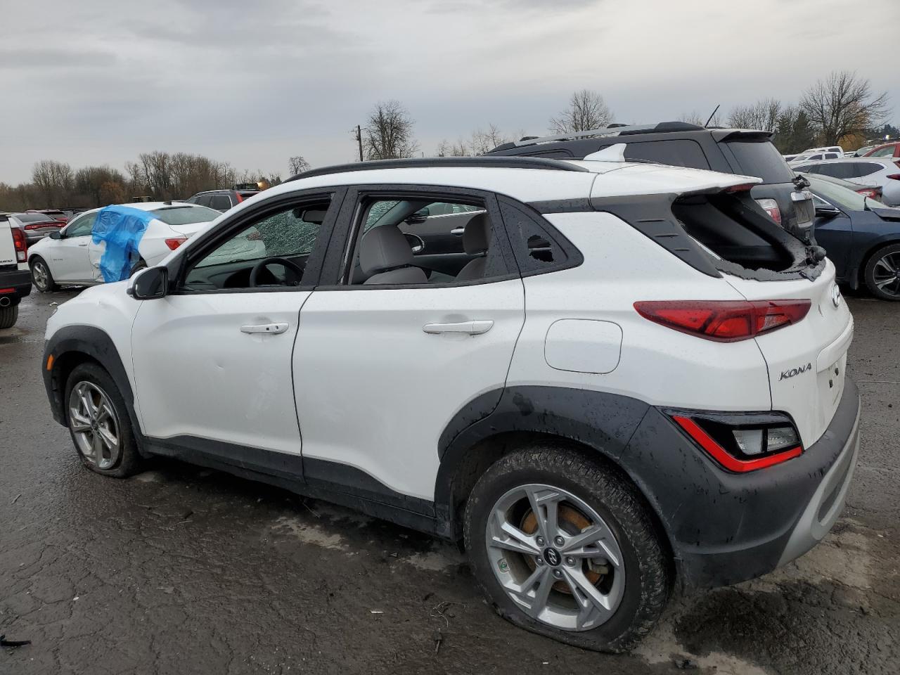 2022 HYUNDAI KONA SEL VIN:KM8K6CAB7NU777473