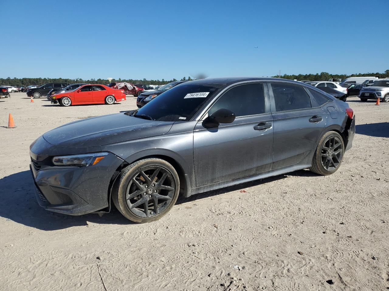 2022 HONDA CIVIC SPORT VIN:2HGFE2F5XNH555410