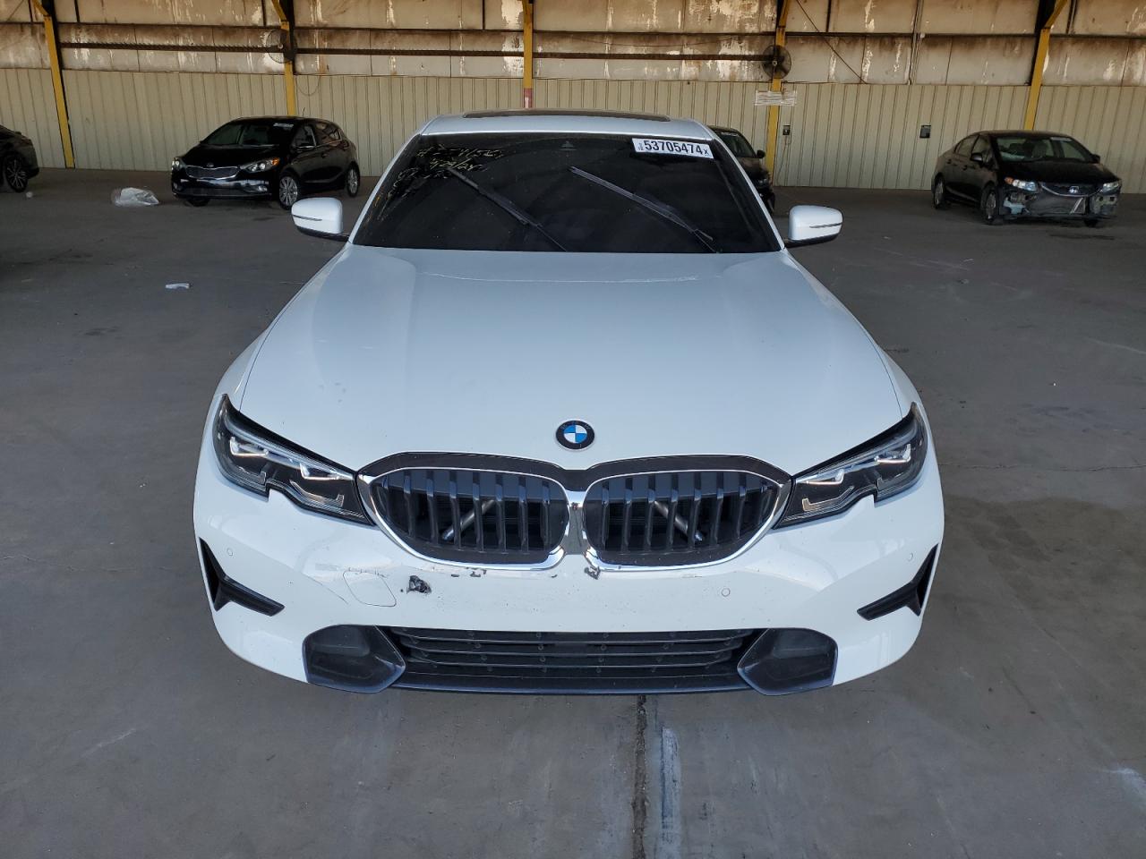 2022 BMW 330I  VIN:3MW5R1J04N8C37374