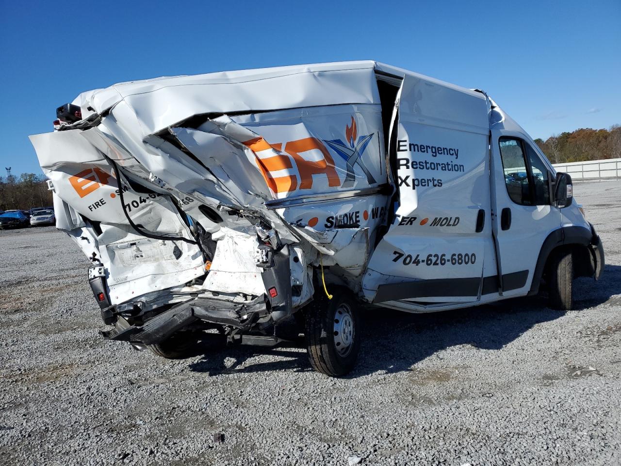 2023 RAM PROMASTER 2500 2500 HIGH VIN:3C6LRVDG2PE596051