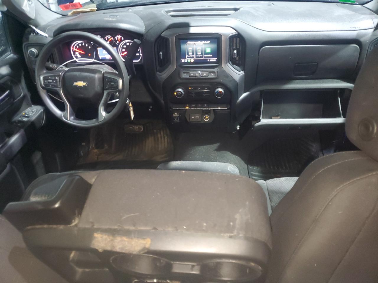 2022 CHEVROLET SILVERADO LTD K1500 CUSTOM VIN:1GCRYBEK8NZ219538