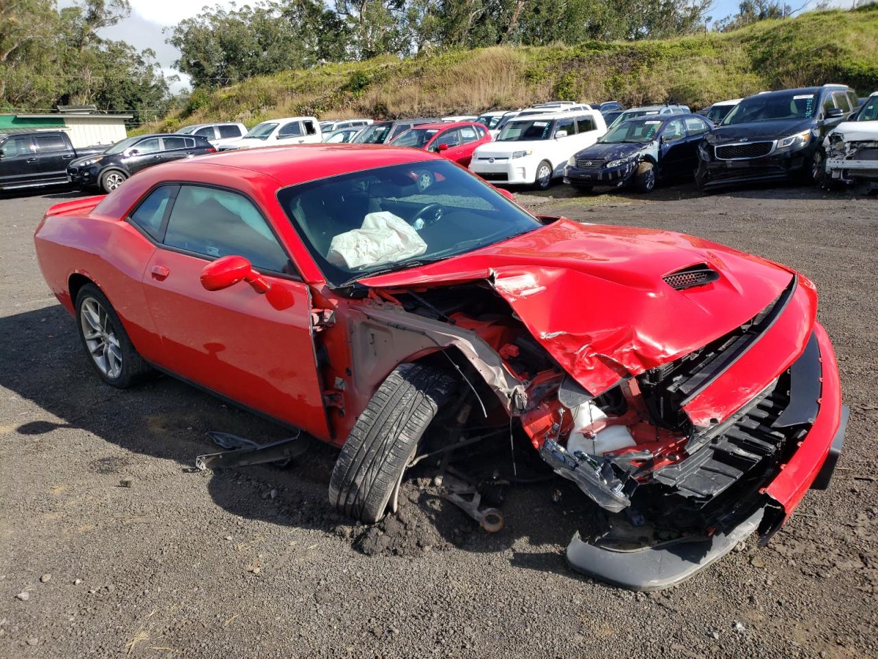 2022 DODGE CHALLENGER GT VIN:2C3CDZKG3NH125307