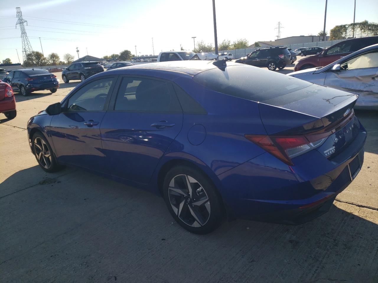 2023 HYUNDAI ELANTRA SEL VIN:KMHLS4AG3PU596004