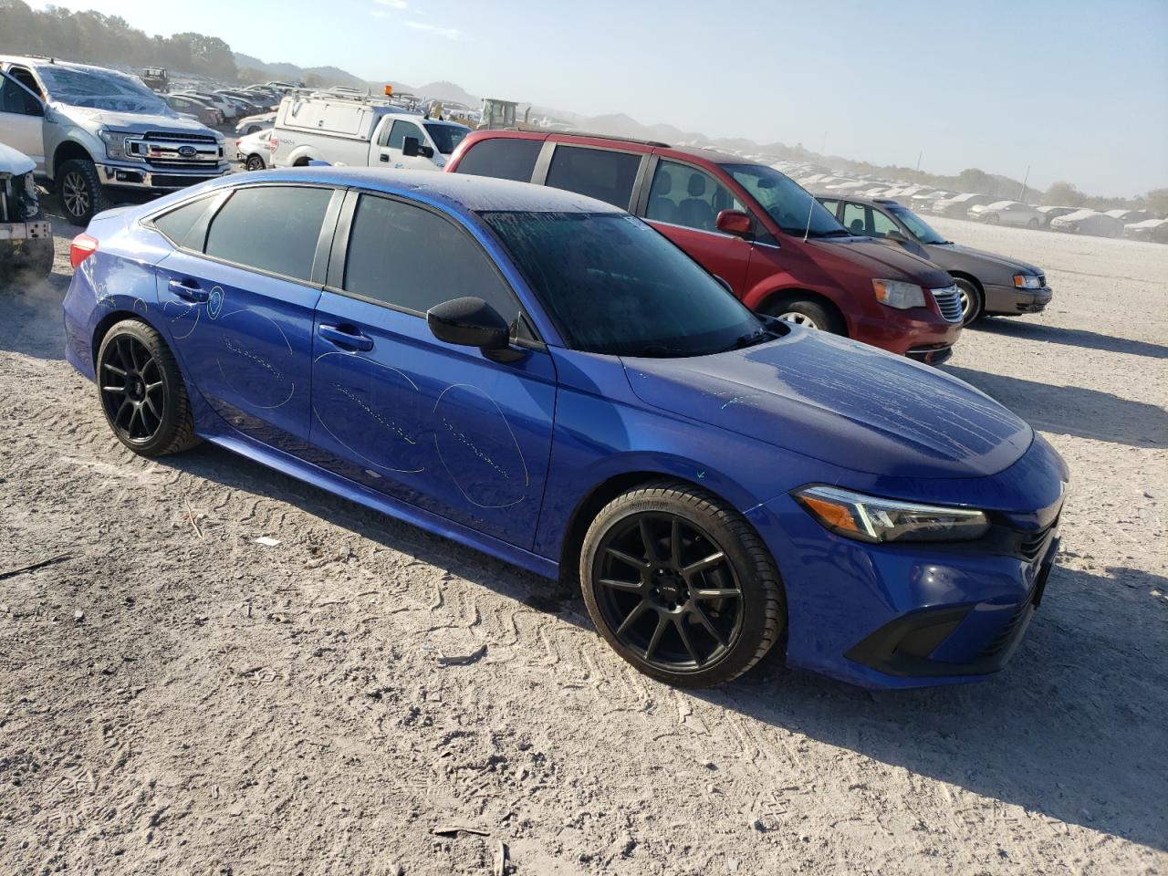 2022 HONDA CIVIC SPORT VIN:2HGFE2F54NH557346