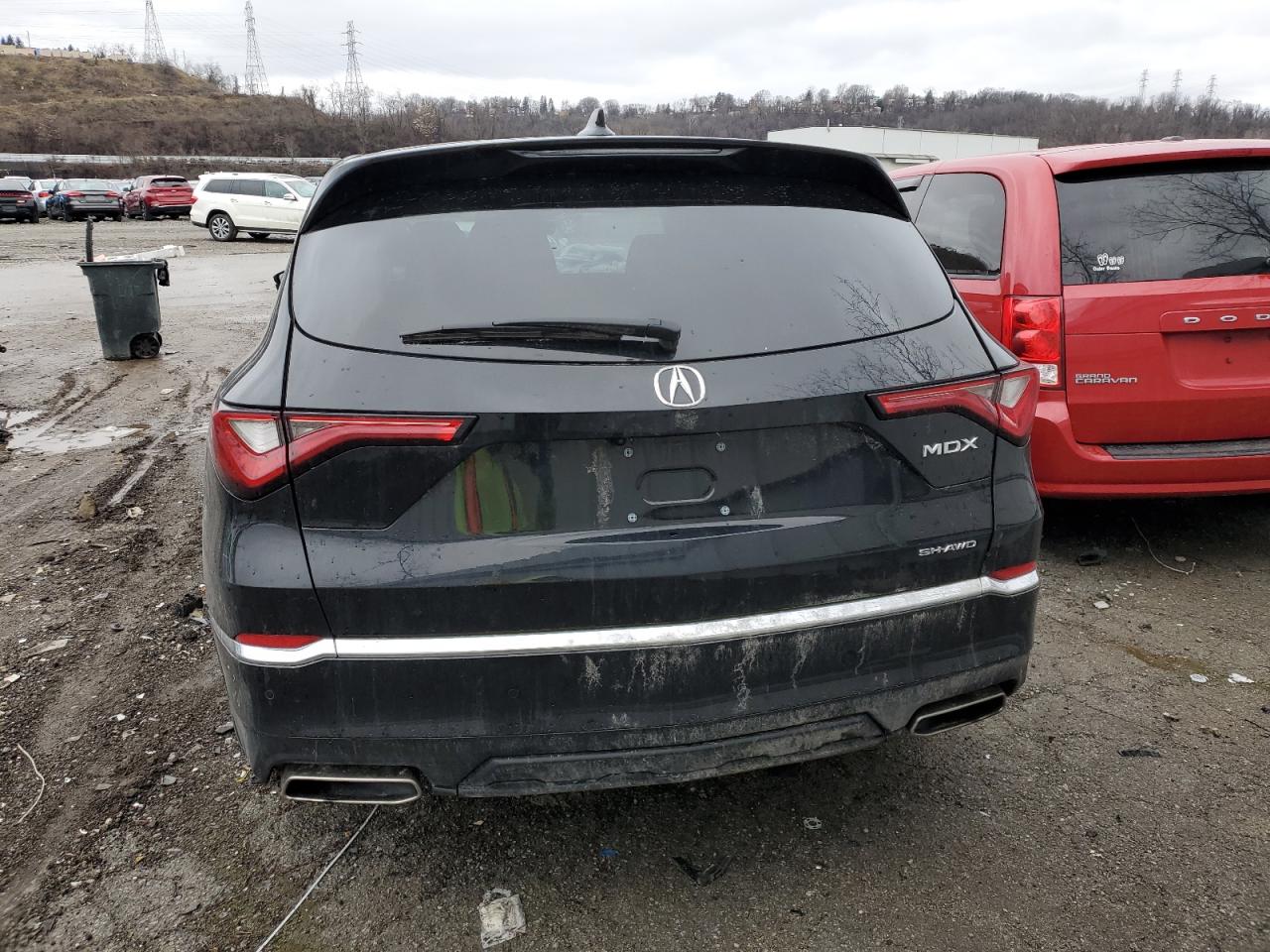 2022 ACURA MDX TECHNOLOGY VIN:5J8YE1H42NL009288