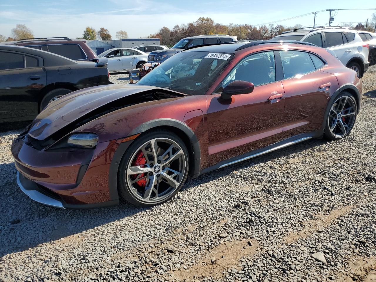 2023 PORSCHE TAYCAN CROSS TURISMO 4S VIN:WP0BB2Y1XPSA65466