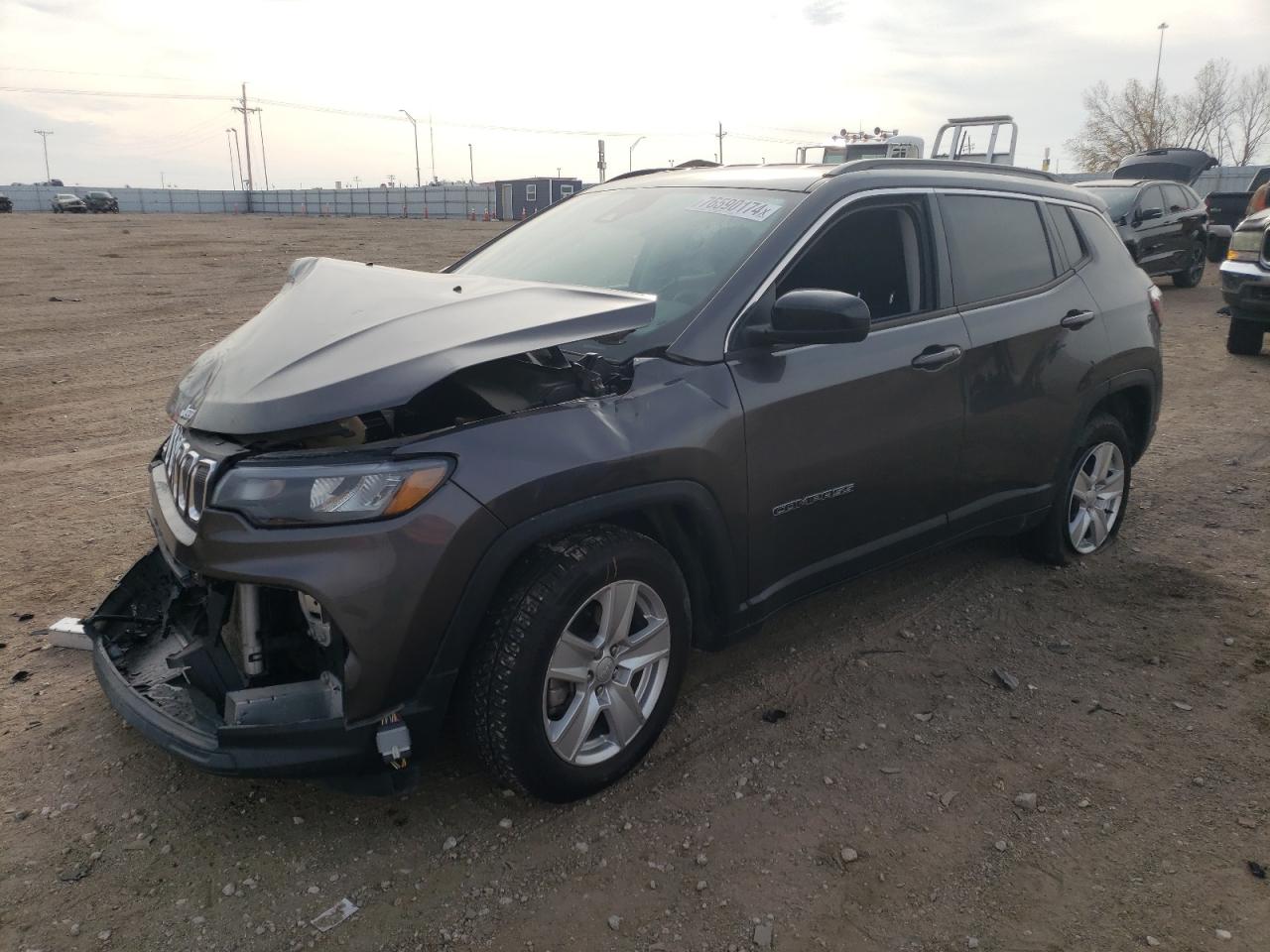 2022 JEEP COMPASS LATITUDE VIN:3C4NJCBB5NT162669