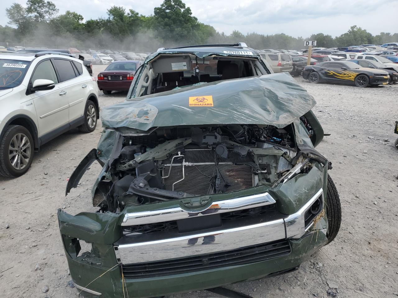 2022 TOYOTA 4RUNNER LIMITED VIN:JTEKU5JR0N6040165