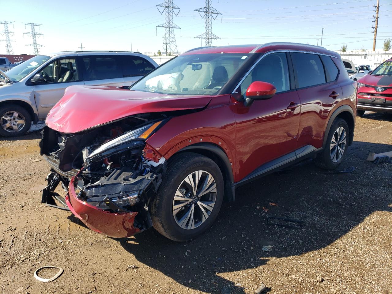 2023 NISSAN ROGUE SV VIN:5N1BT3BB3PC830525