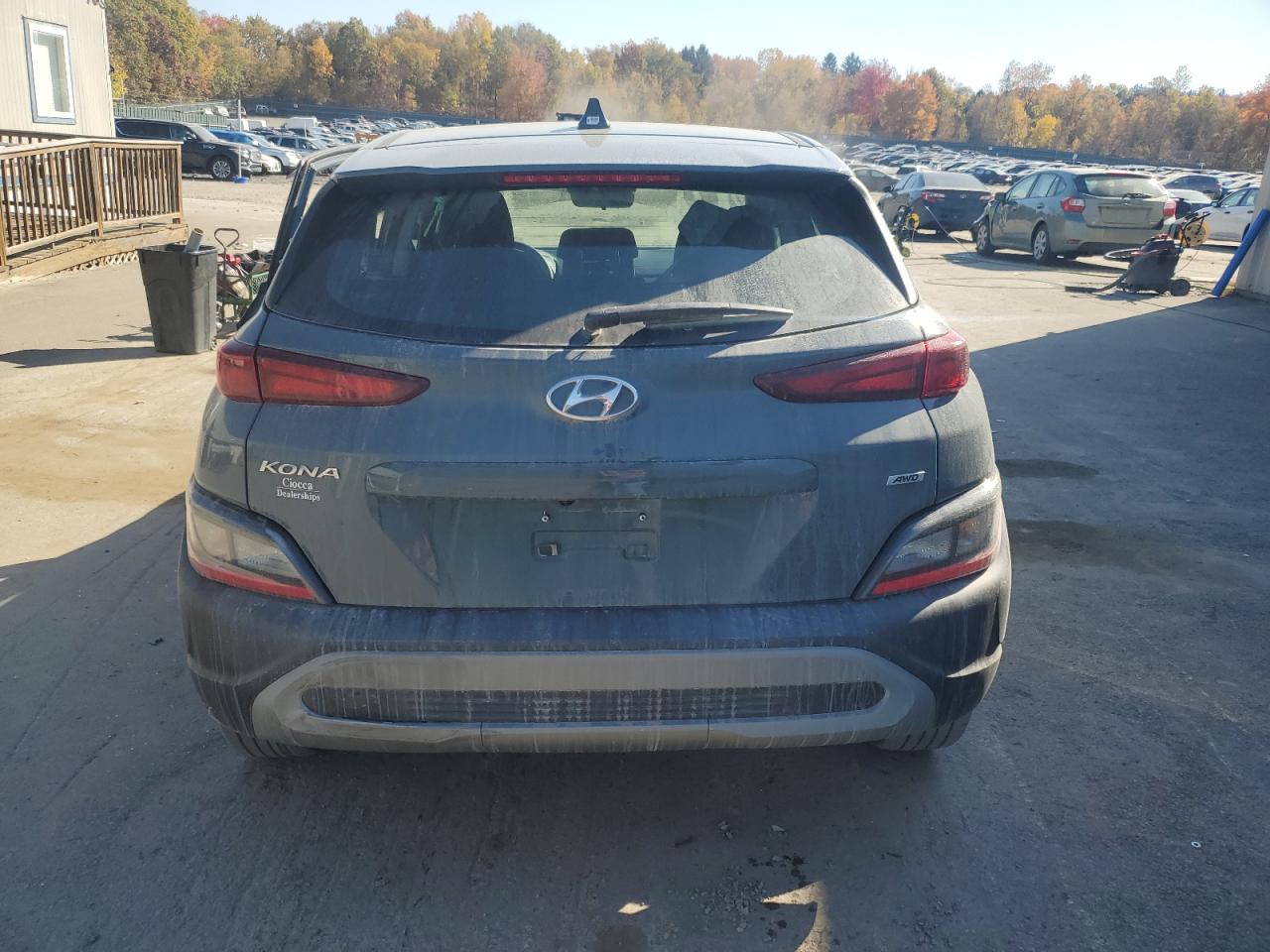 2022 HYUNDAI KONA SEL VIN:KM8K2CABXNU774935