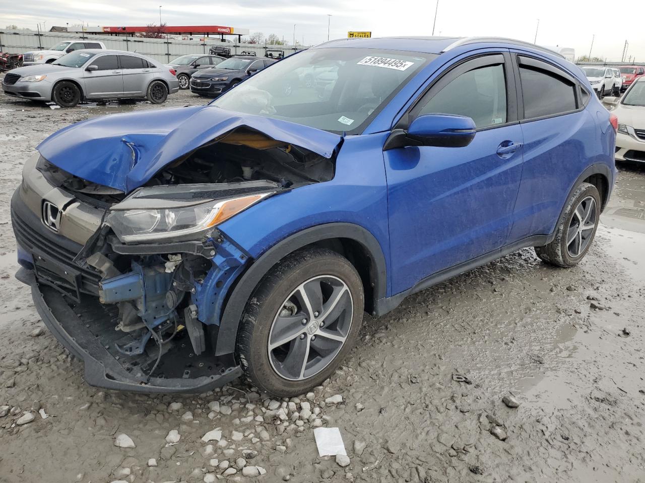 2022 HONDA HR-V EX VIN:3CZRU5H53NM741086