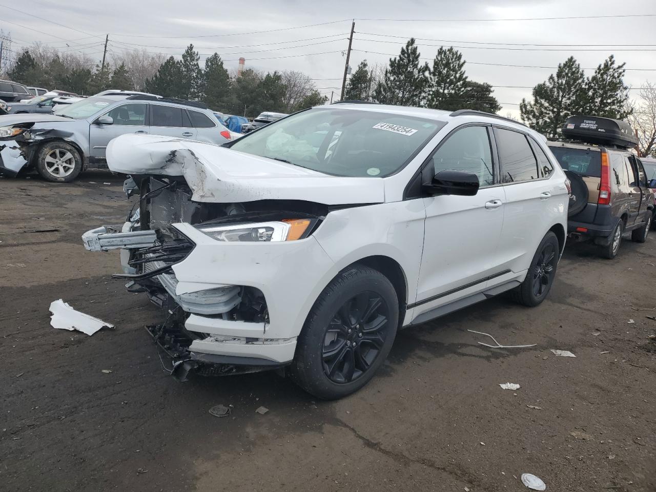 2022 FORD EDGE SE VIN:2FMPK4G90NBA82947