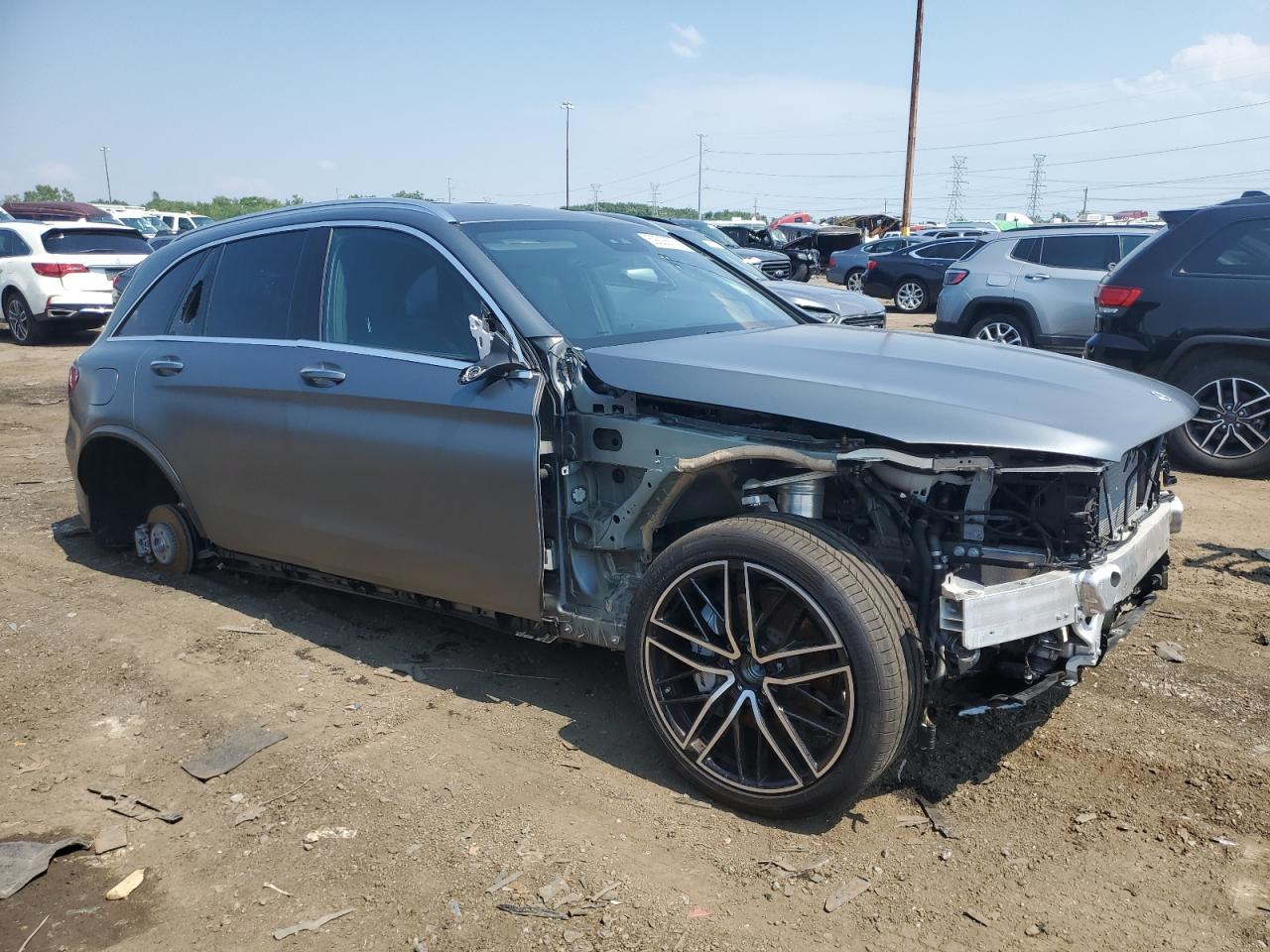 2022 MERCEDES-BENZ GLC 43 4MATIC AMG VIN:W1N0G6EB6NG118781