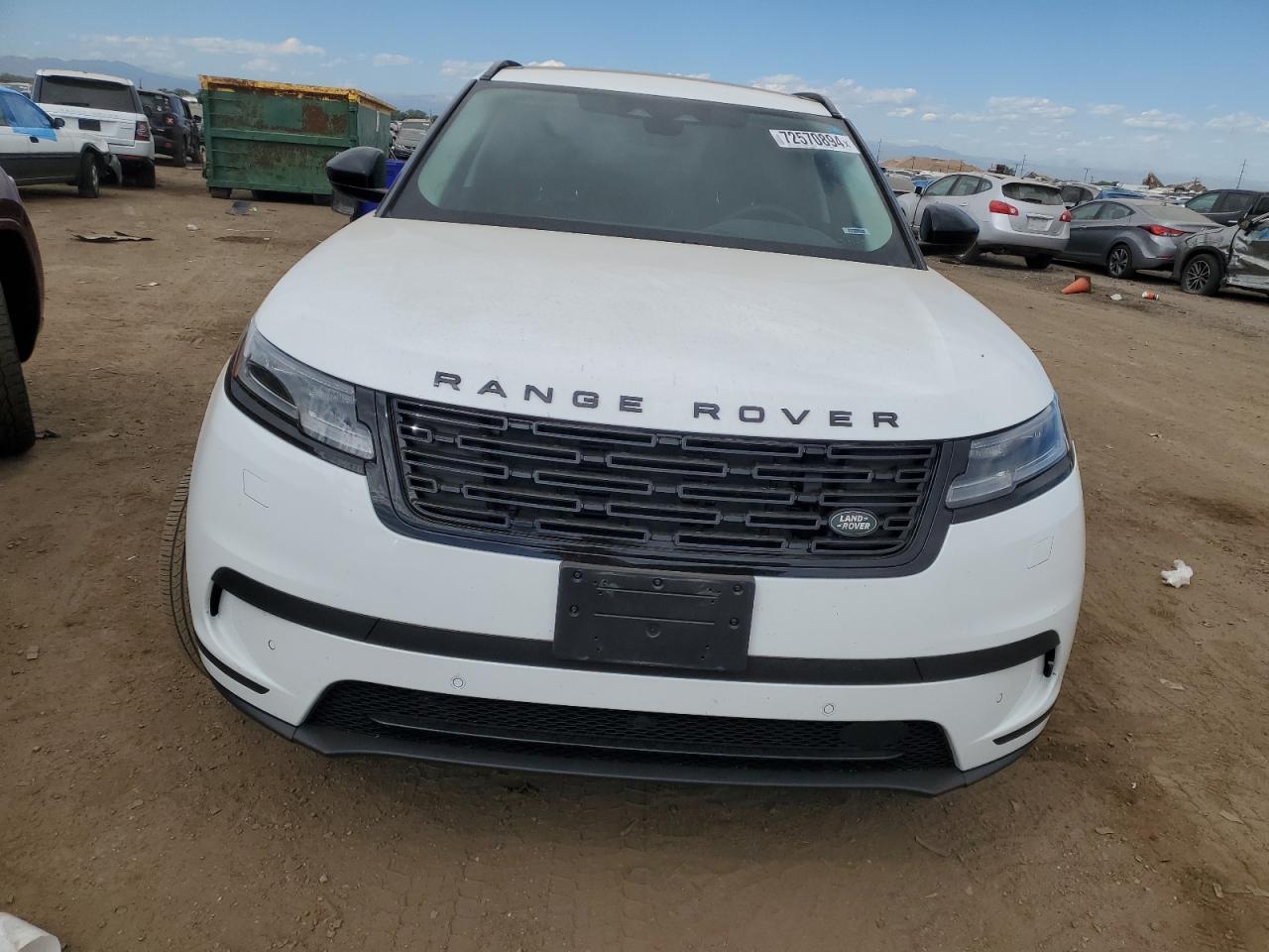 2024 LAND ROVER RANGE ROVER VELAR S VIN:SALYJ2EX3RA378086