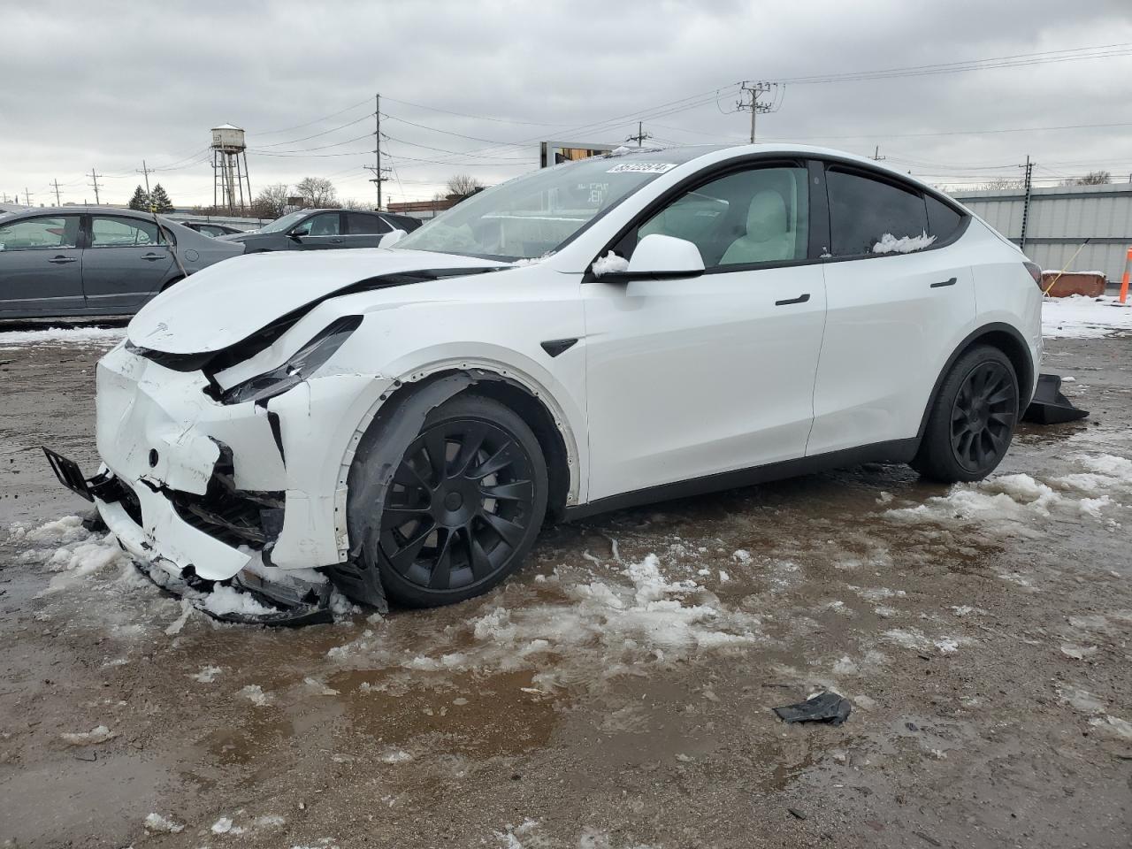 2023 TESLA MODEL Y  VIN:7SAYGAEE1PF660166