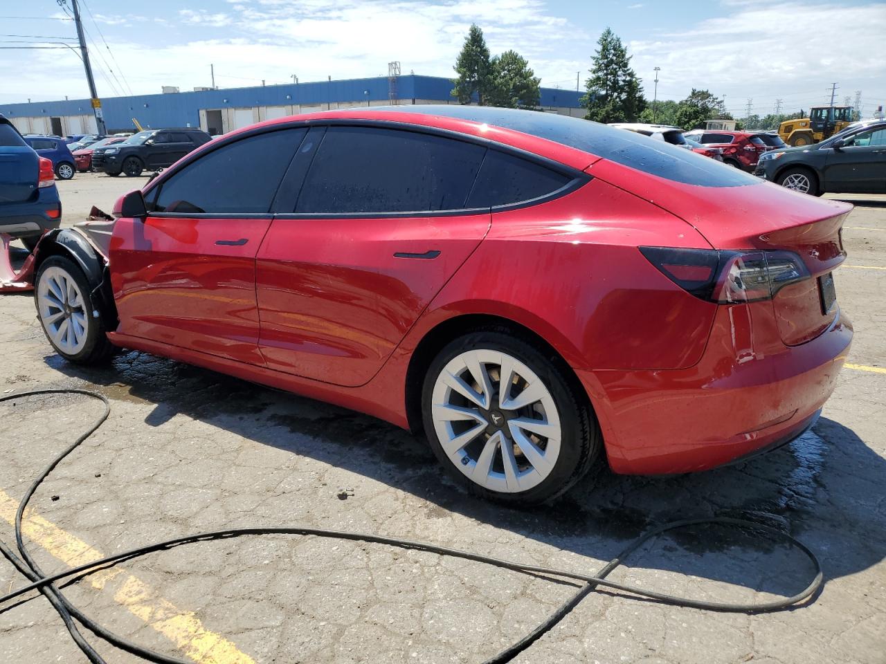 2022 TESLA MODEL 3  VIN:5YJ3E1EAXNF188928