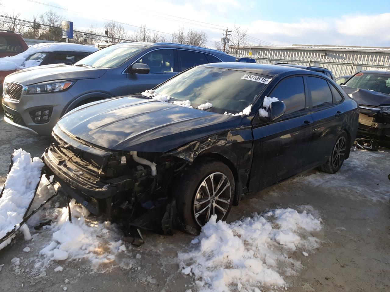 2023 VOLKSWAGEN JETTA SPORT VIN:3VWBM7BU1PM045541
