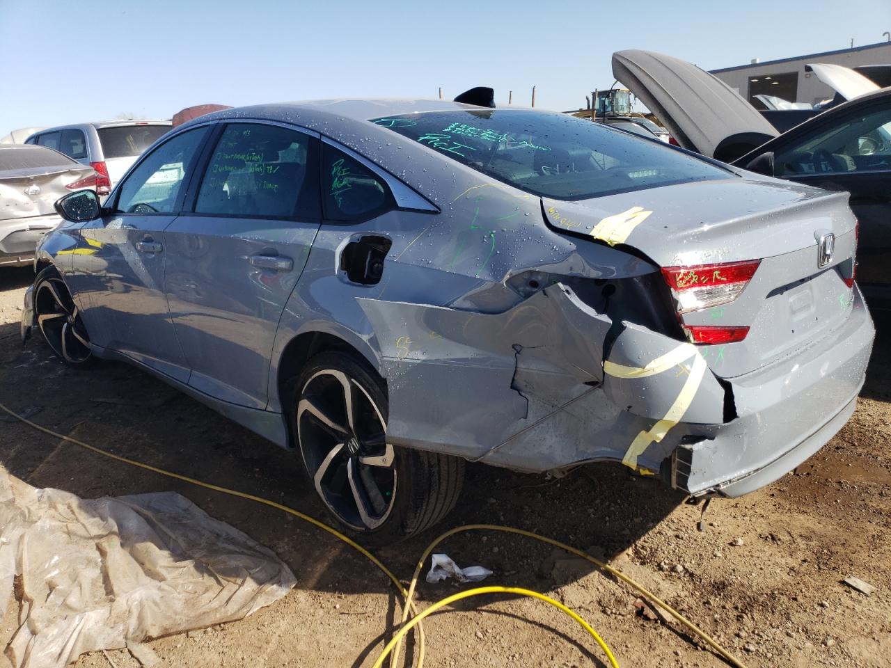 2022 HONDA ACCORD SPORT VIN:1HGCV1F37NA005673