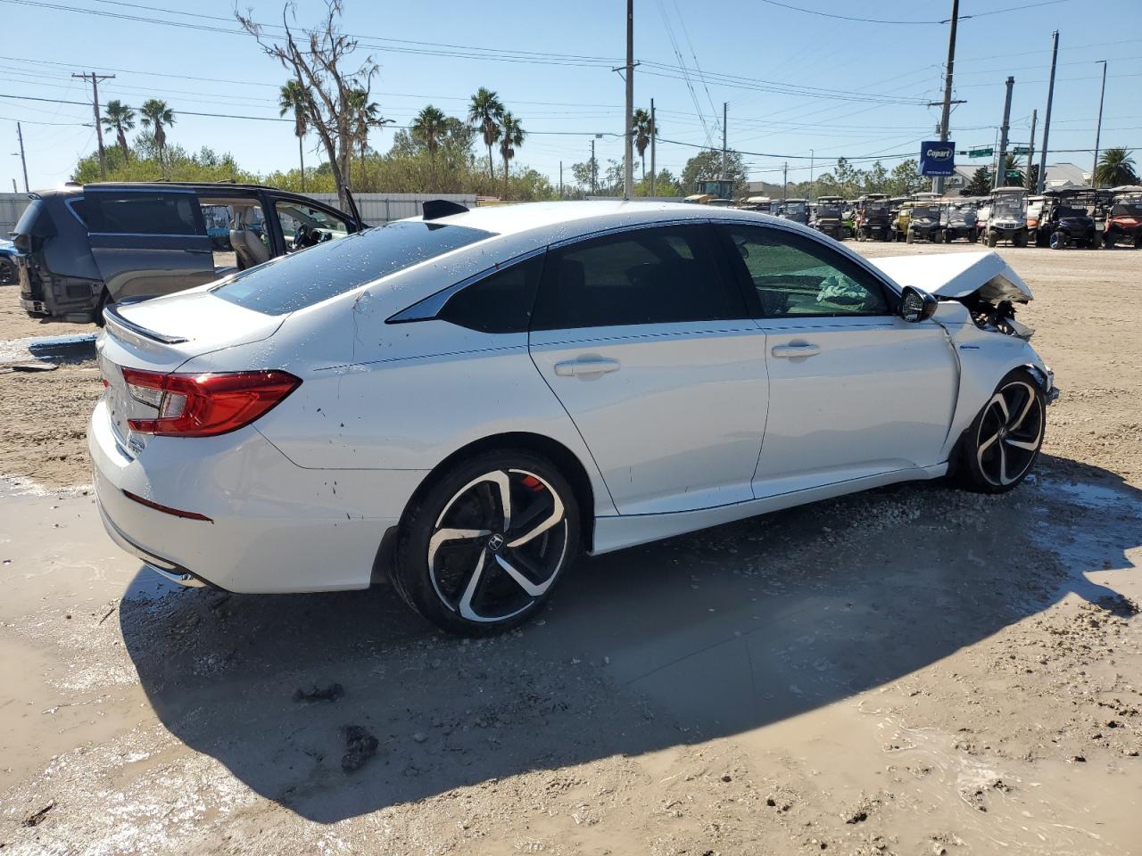 2022 HONDA ACCORD HYBRID SPORT VIN:1HGCV3F29NA038807