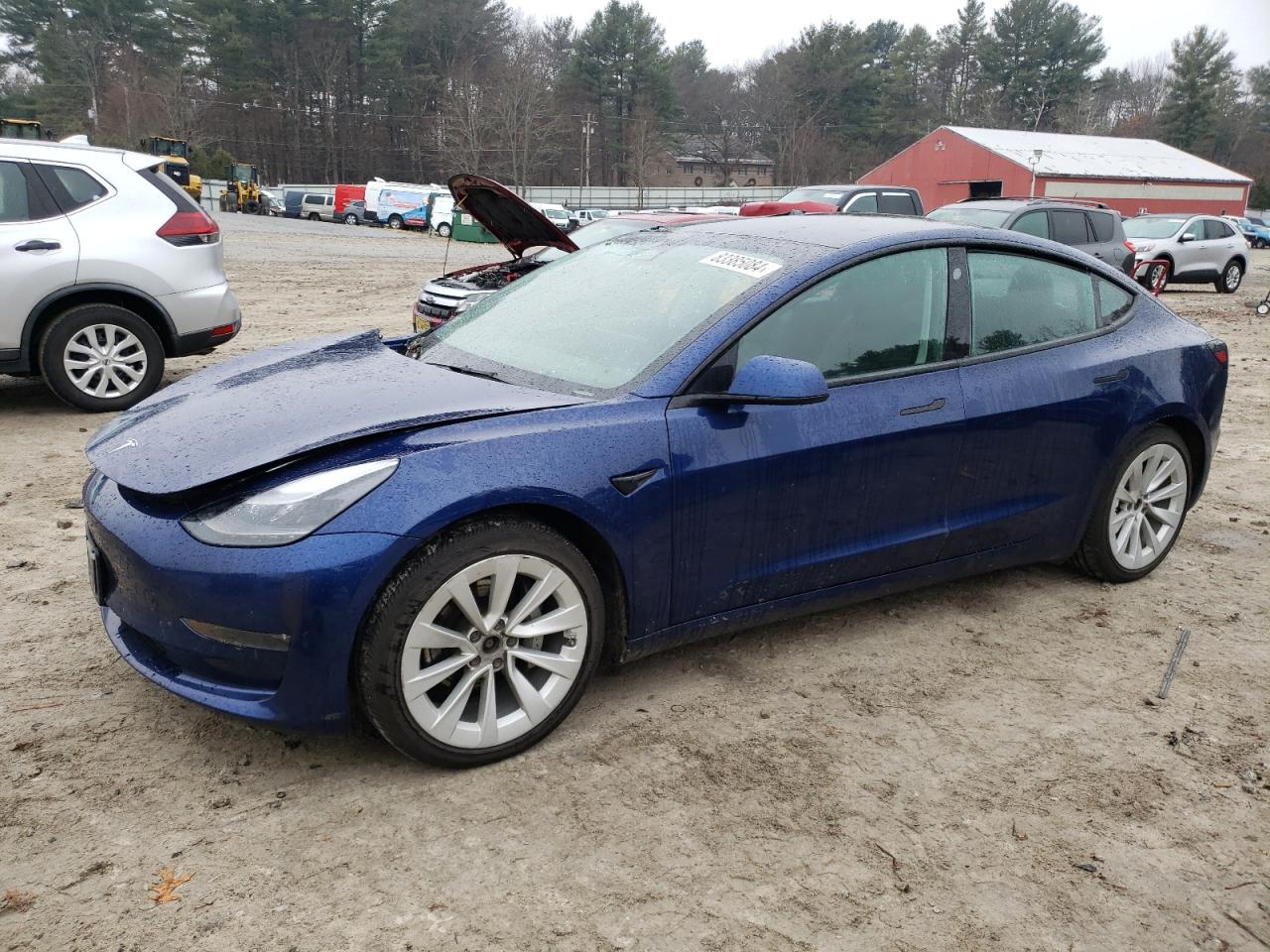 2022 TESLA MODEL 3  VIN:5YJ3E1EB4NF105955
