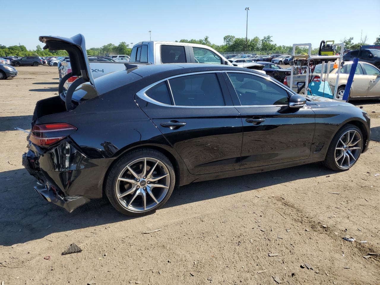 2022 GENESIS G70 BASE VIN:KMTG34TA6NU102387