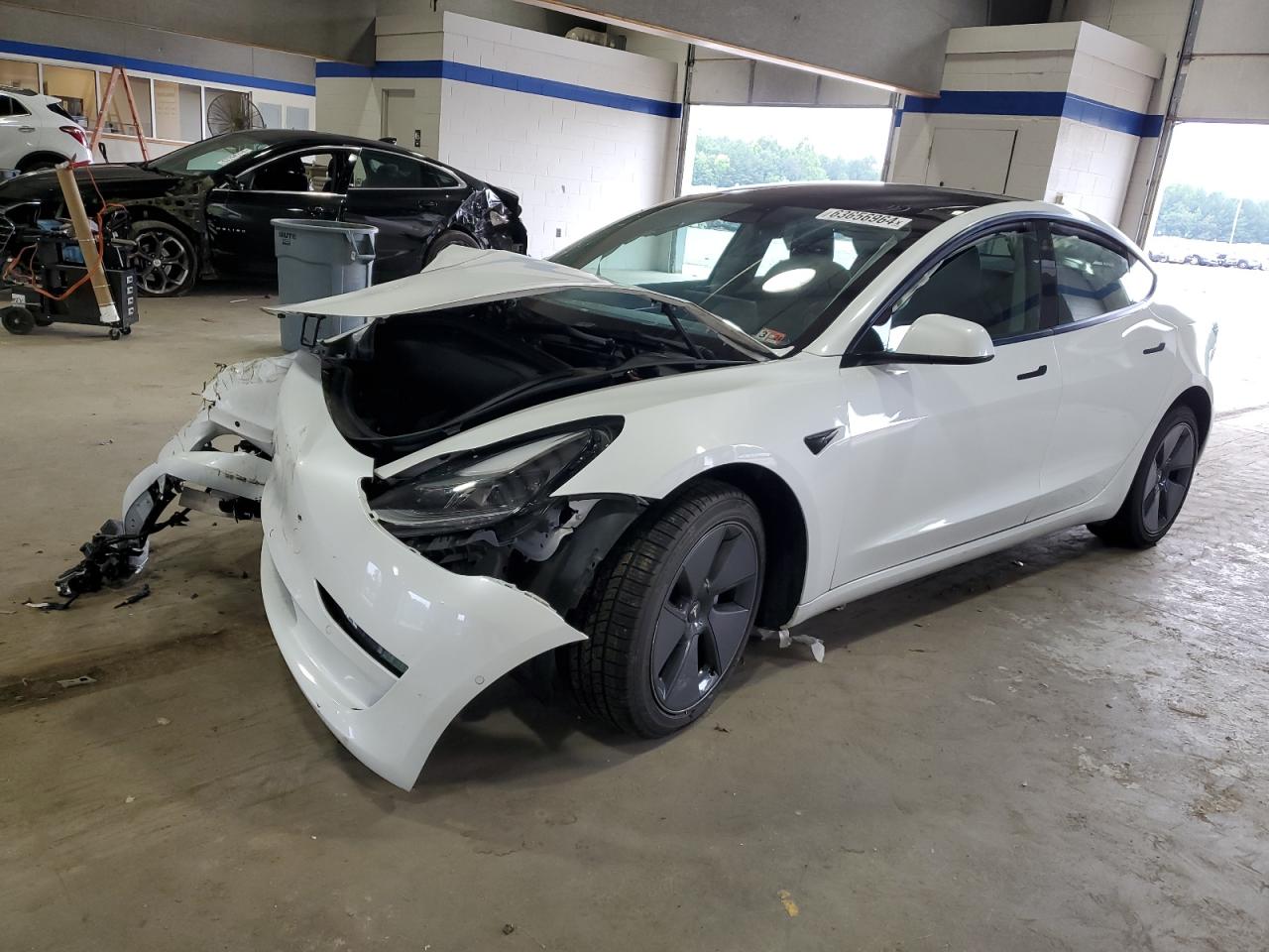 2022 TESLA MODEL 3  VIN:5YJ3E1EB6NF121820