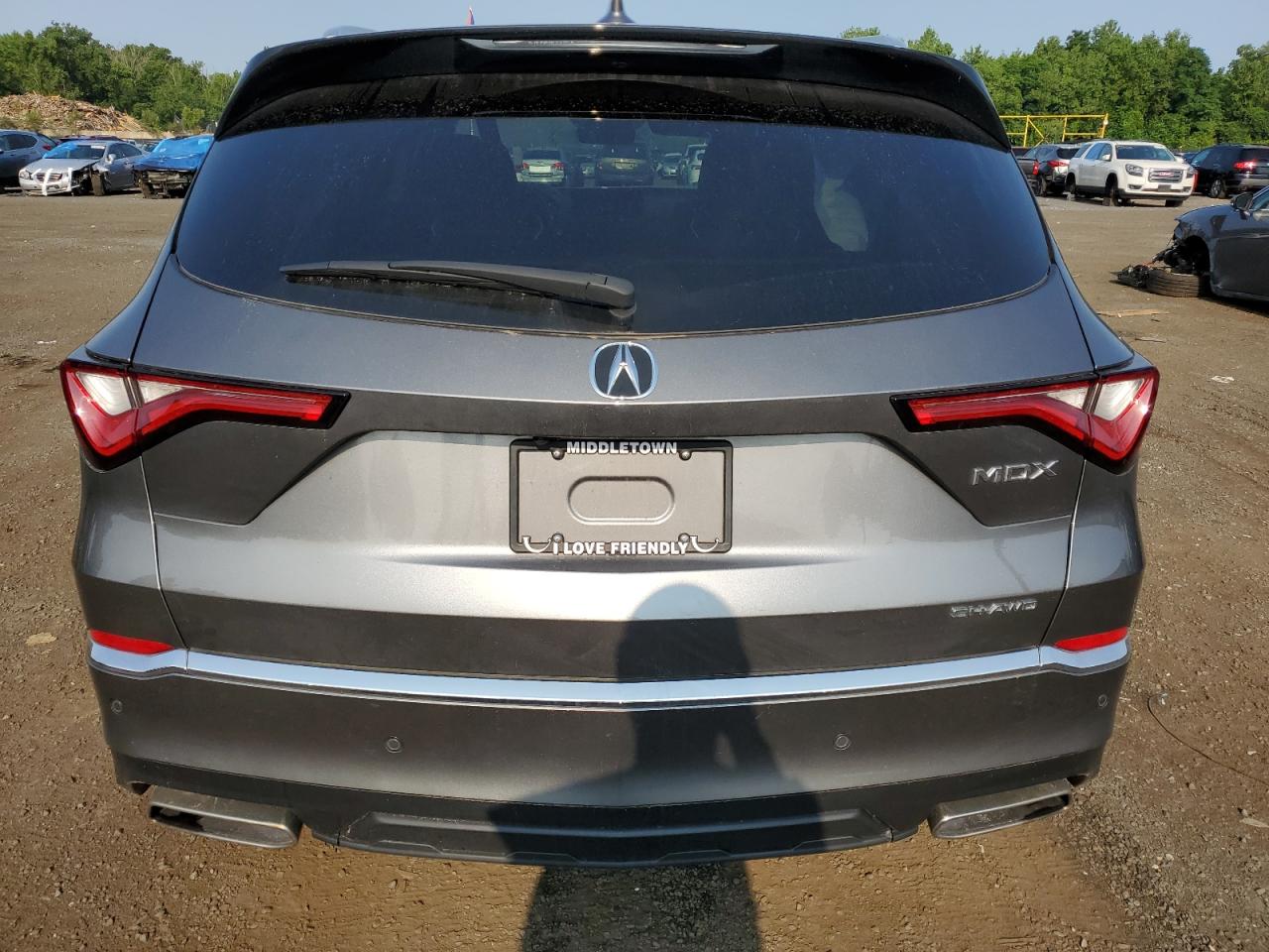 2022 ACURA MDX ADVANCE VIN:5J8YE1H87NL050213
