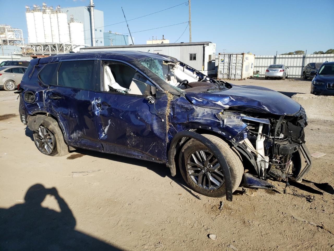 2022 NISSAN ROGUE S VIN:5N1BT3AB2NC708740