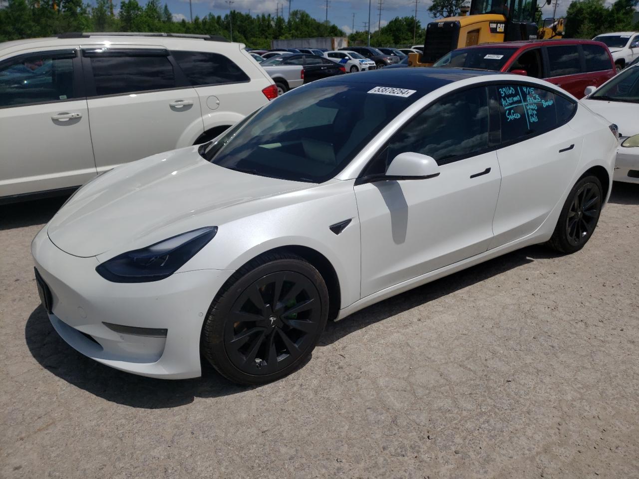 2022 TESLA MODEL 3 VIN:5YJ3E1EA2NF133793