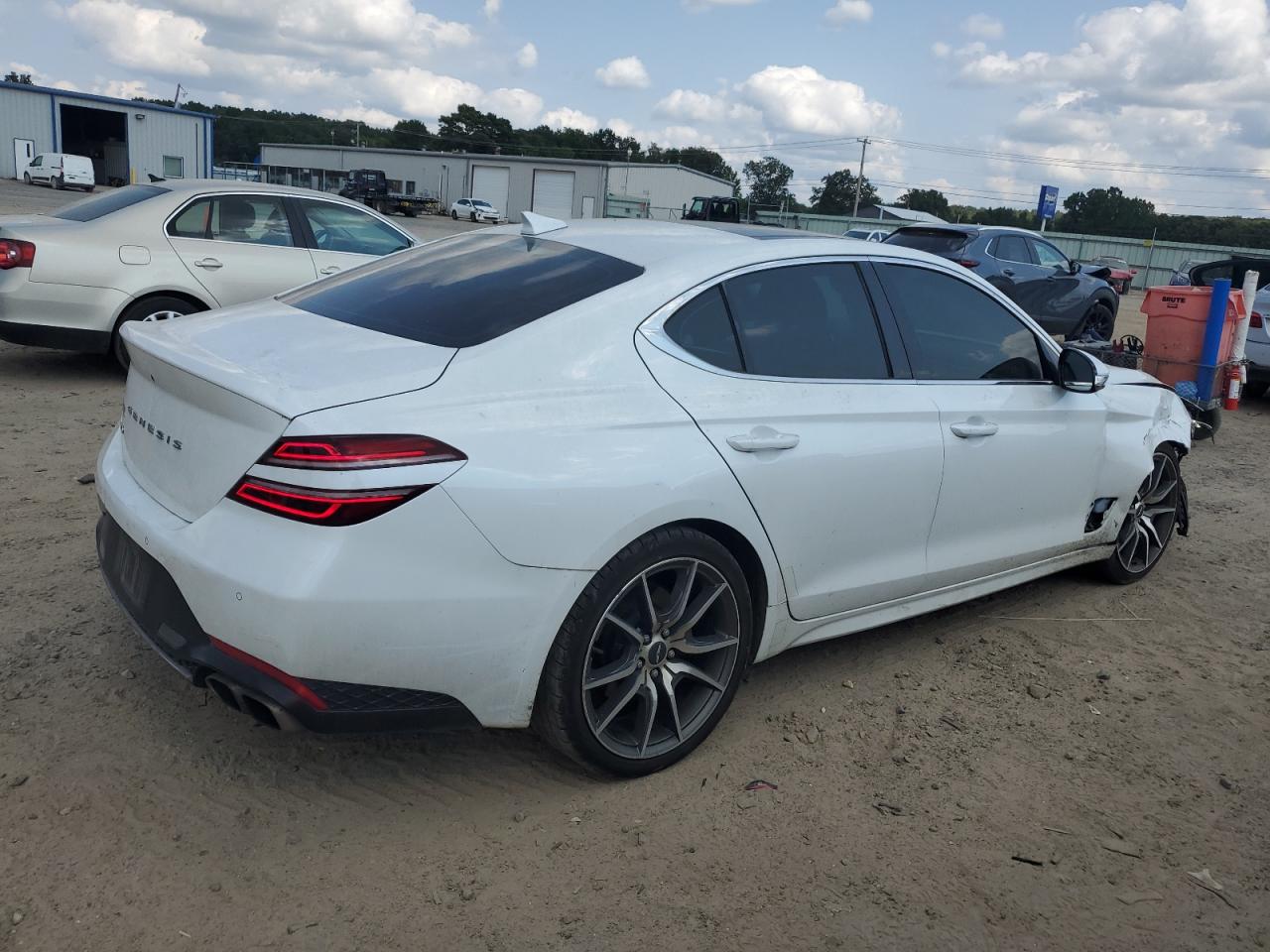 2022 GENESIS G70 BASE VIN:KMTG34TA7NU088080