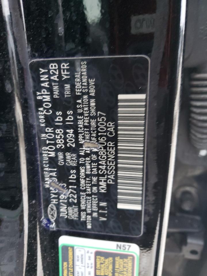 2023 HYUNDAI ELANTRA SEL VIN:KMHLS4AG8PU610057