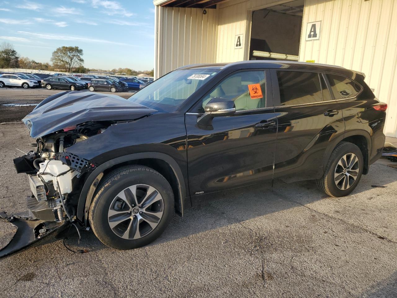 2023 TOYOTA HIGHLANDER HYBRID XLE VIN:5TDKBRCH5PS594214