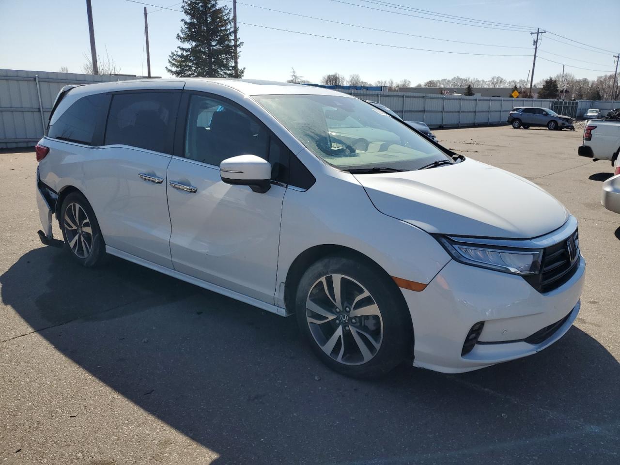 2022 HONDA ODYSSEY TOURING VIN:5FNRL6H84NB018604