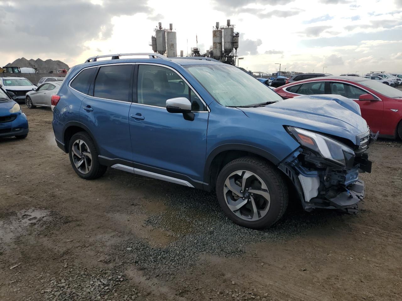 2022 SUBARU FORESTER TOURING VIN:JF2SKARC9NH516017