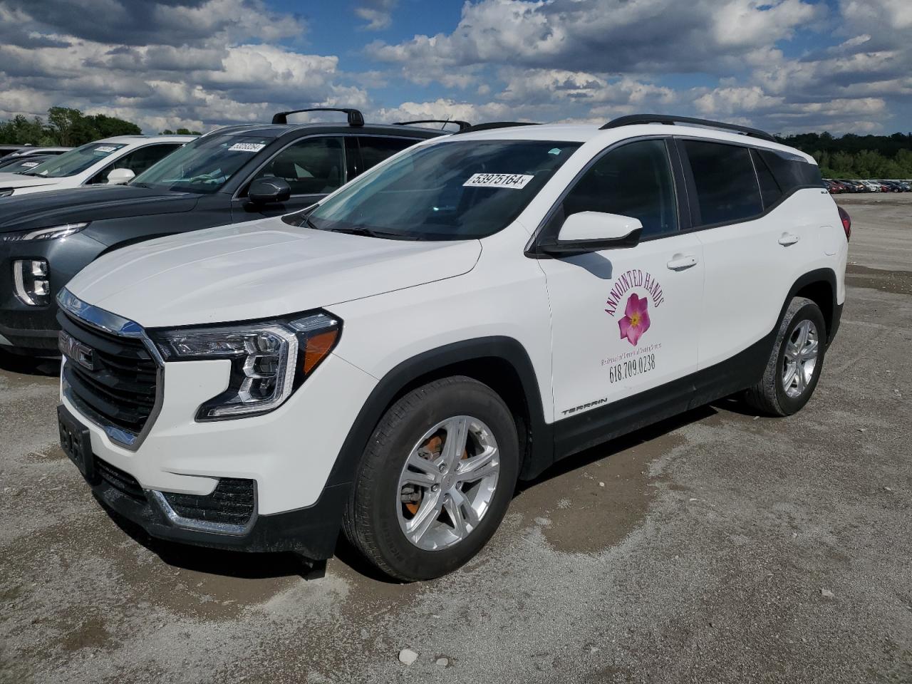 2022 GMC TERRAIN SLE VIN:3GKALMEV1NL282235