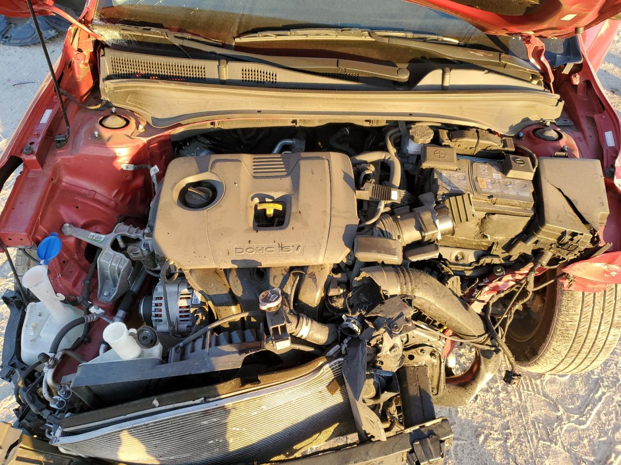 2022 KIA FORTE FE VIN:3KPF24AD5NE465448