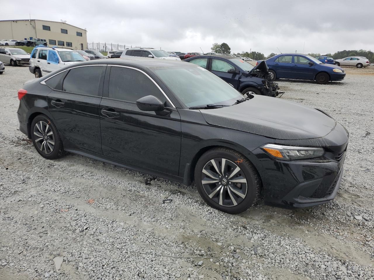 2022 HONDA CIVIC EX VIN:2HGFE1F70NH317593