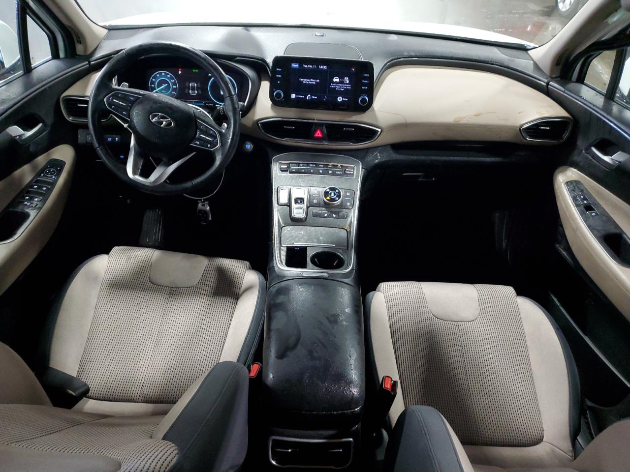 2022 HYUNDAI SANTA FE SEL VIN:5NMS6DAJ7NH405687