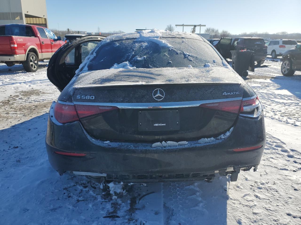 2022 MERCEDES-BENZ S 580 4MATIC VIN:W1K6G7GB7NA158090