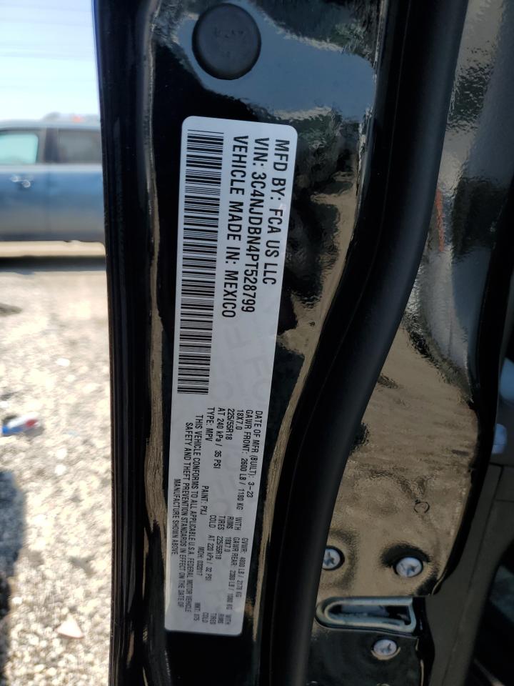 2023 JEEP COMPASS LATITUDE VIN:3C4NJDBN4PT528799