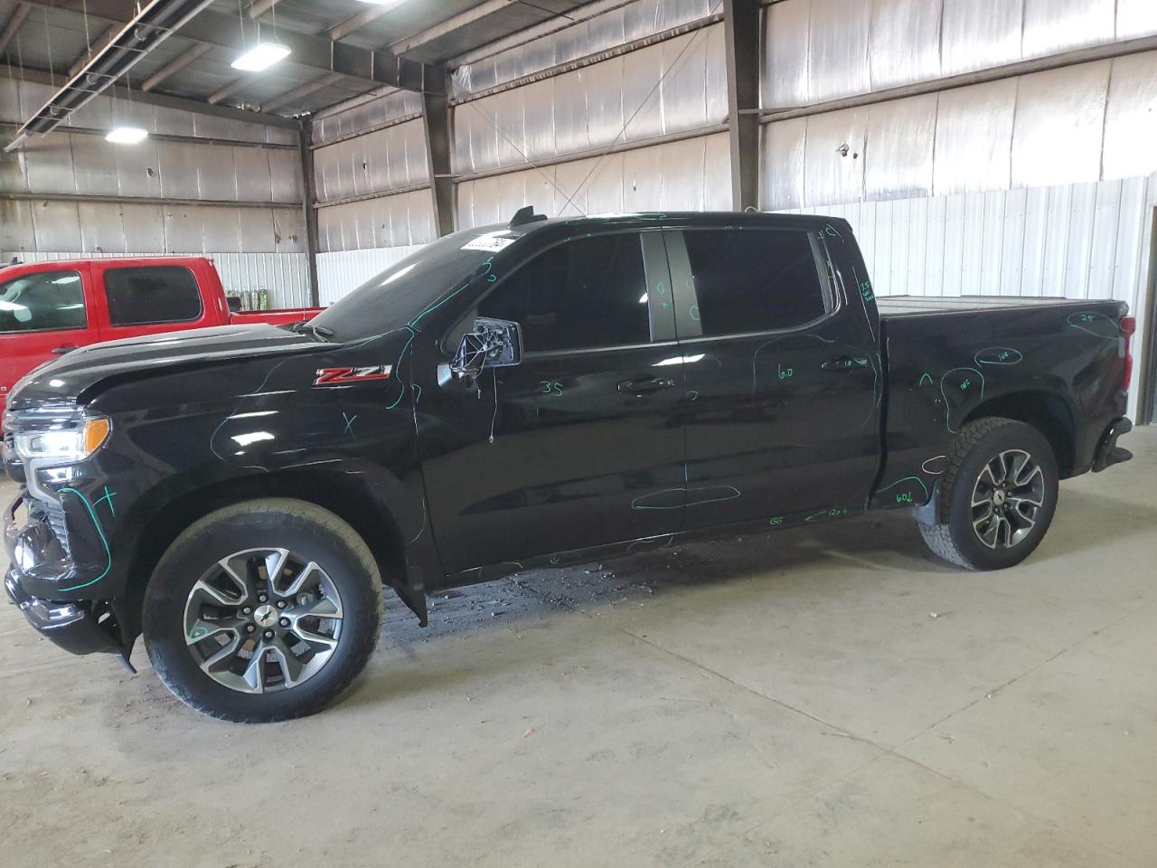 2022 CHEVROLET SILVERADO K1500 RST VIN:1GCUDEED6NZ562745